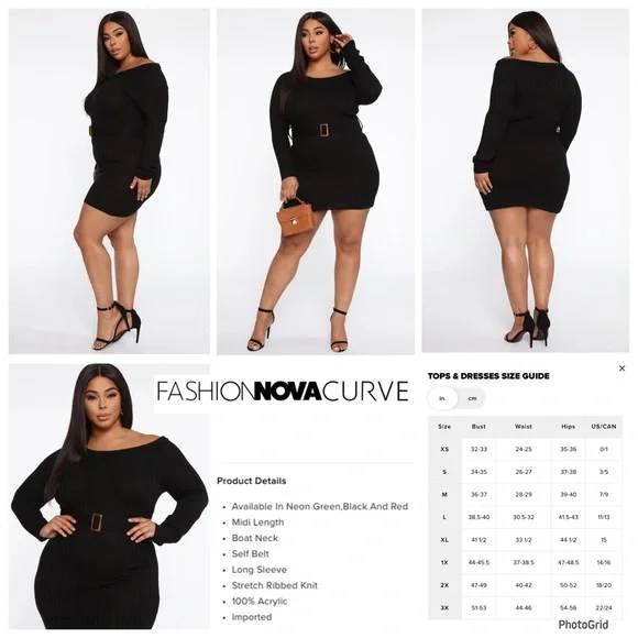 Fashion Nova Dresses Fashion Nova X Plus Size Waist Cinchin